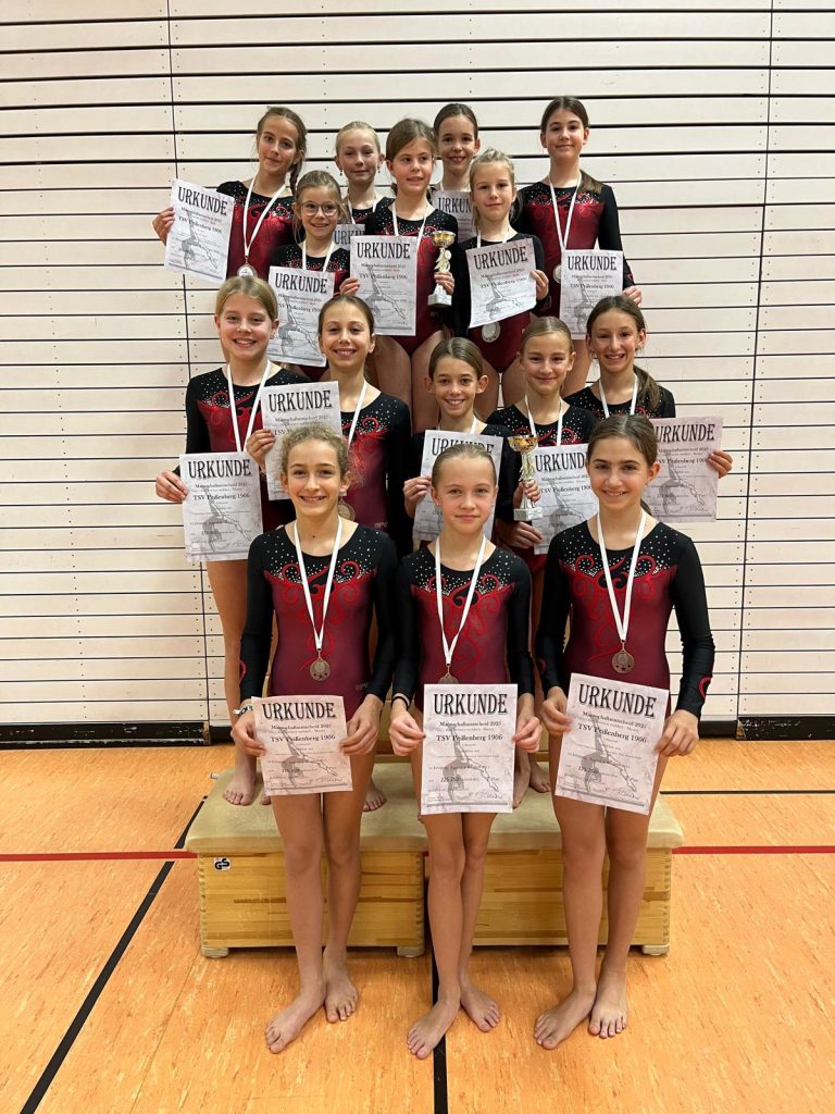 Bild vom Mannschaftsgauentscheiden im Geräteturnen. 